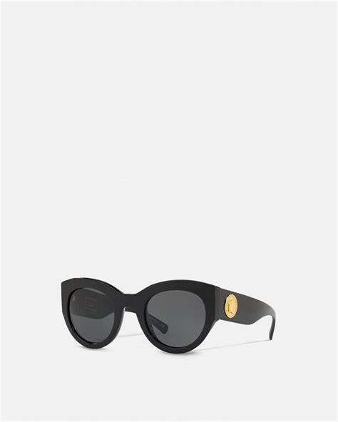 black versace tribute sunglasses|versace black sunglasses women.